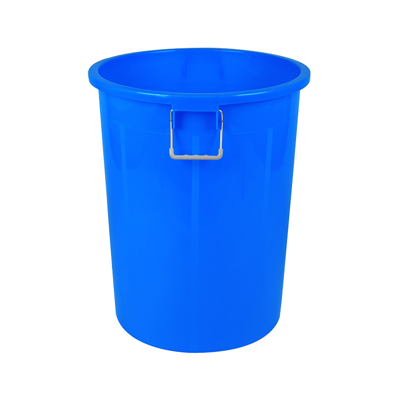 100L Thickened round water storage bucket with lid